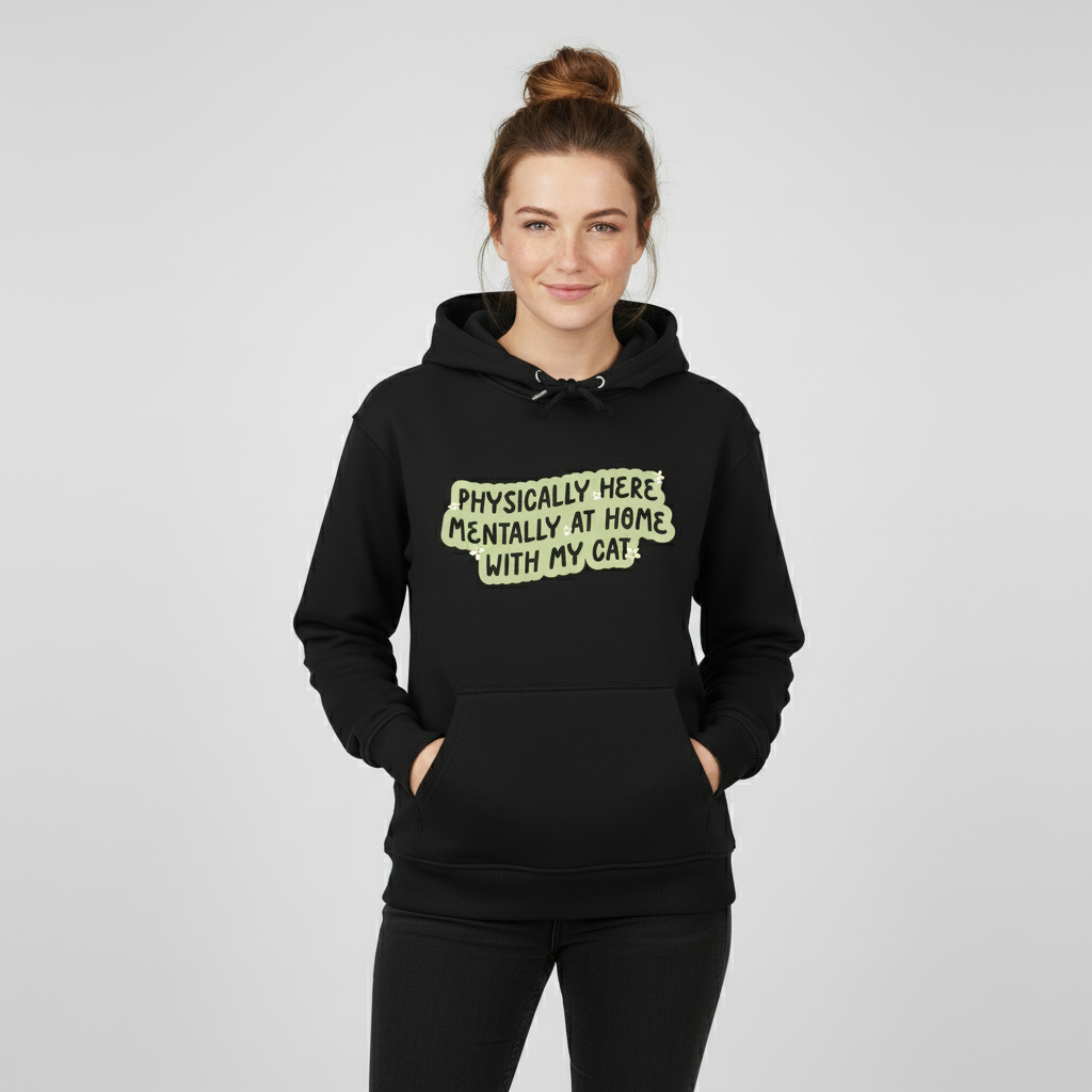 Mentally with my Cat Hoodie