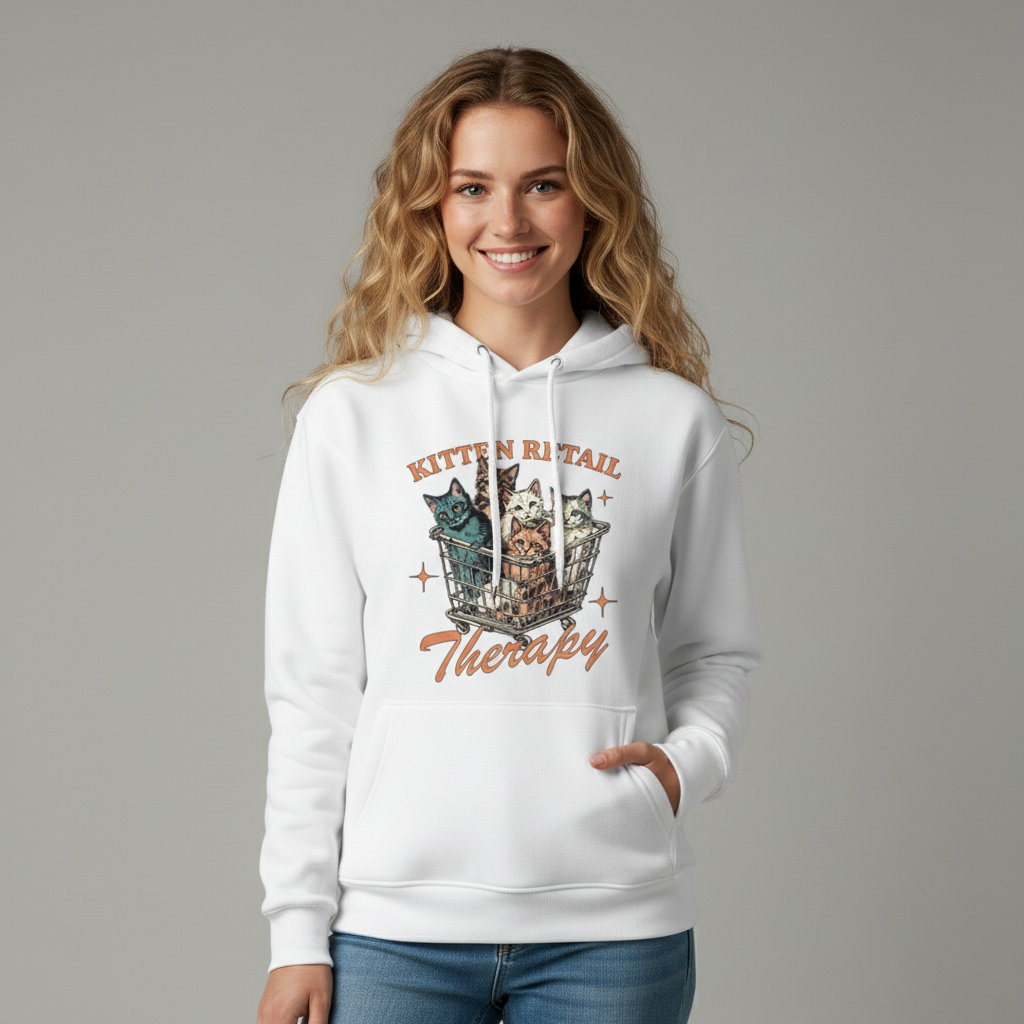 Kitten Therapy Hoodie