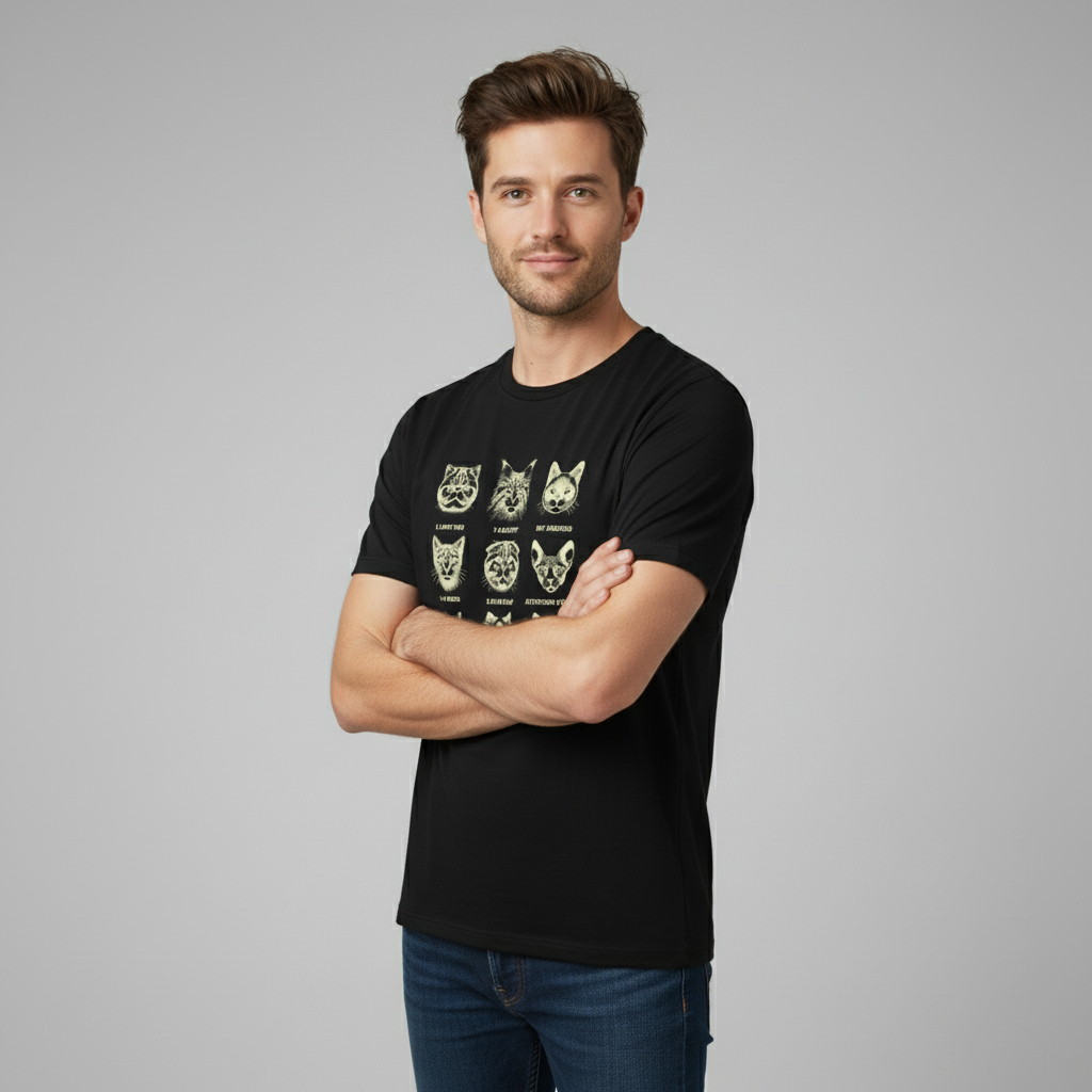 Emotion Cats  T-Shirt