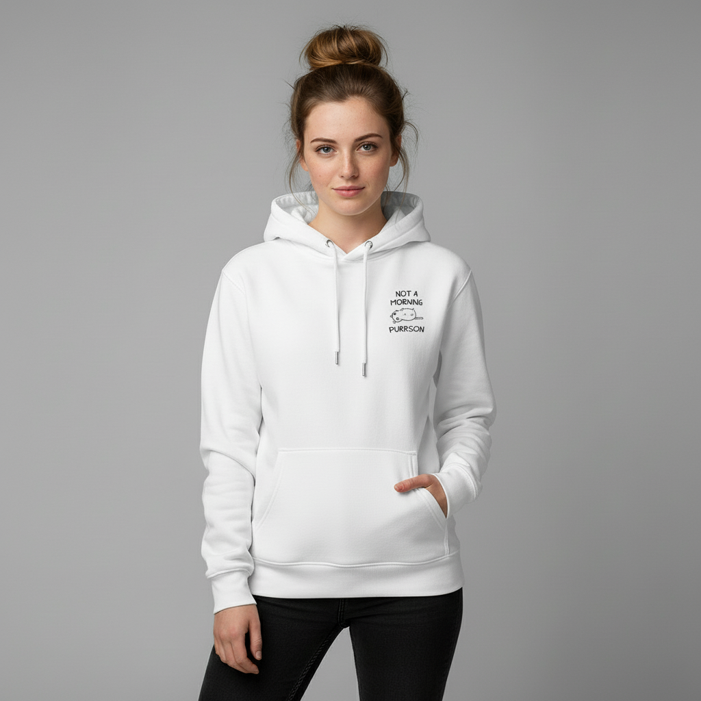 Not a morning Purrson Hoodie