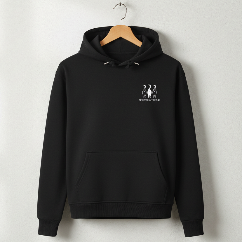 Nothin' Butt Cats Hoodie