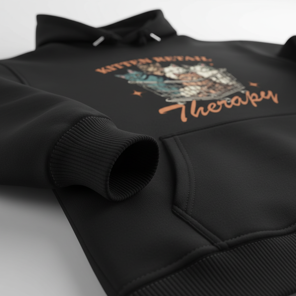 Kitten Therapy Hoodie