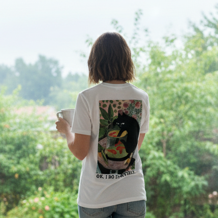 I do it myself T-Shirt BackPrint