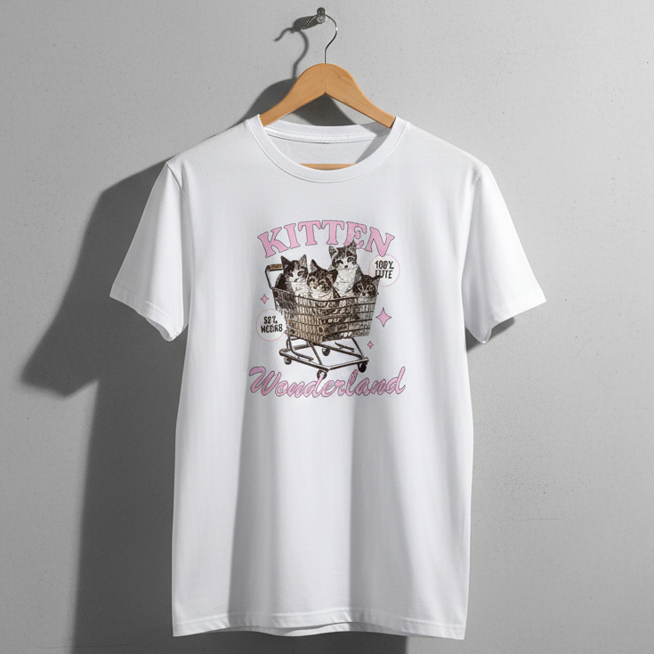 Kitten Wonderland T-Shirt