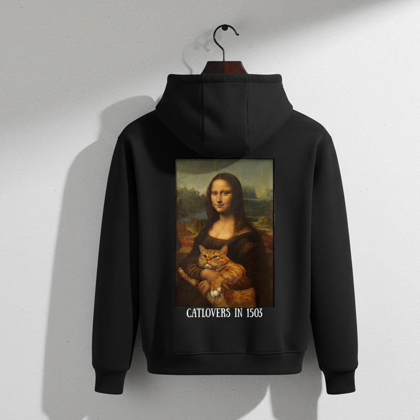 Catlovers in 1503 Hoodie BackPrint