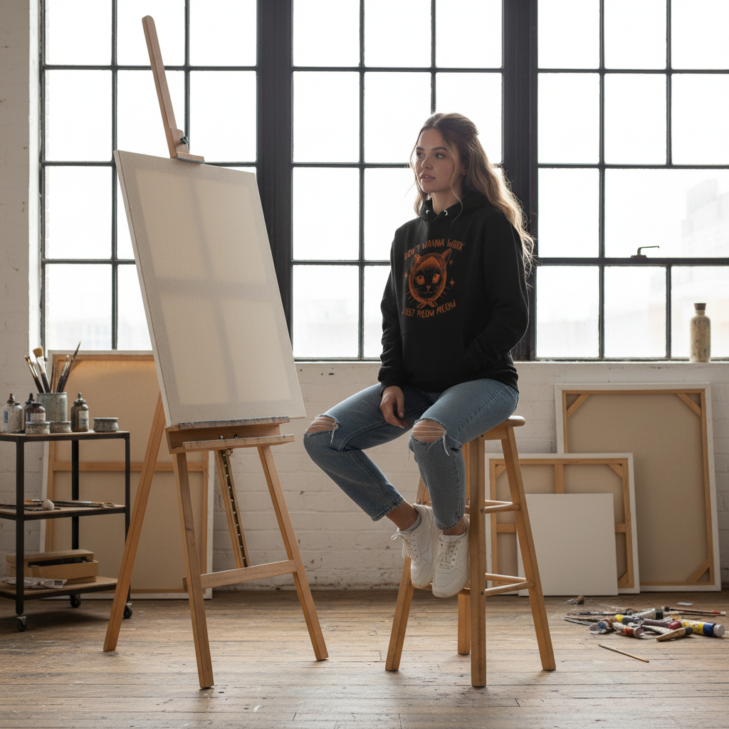 Don't wanna work Hoodie