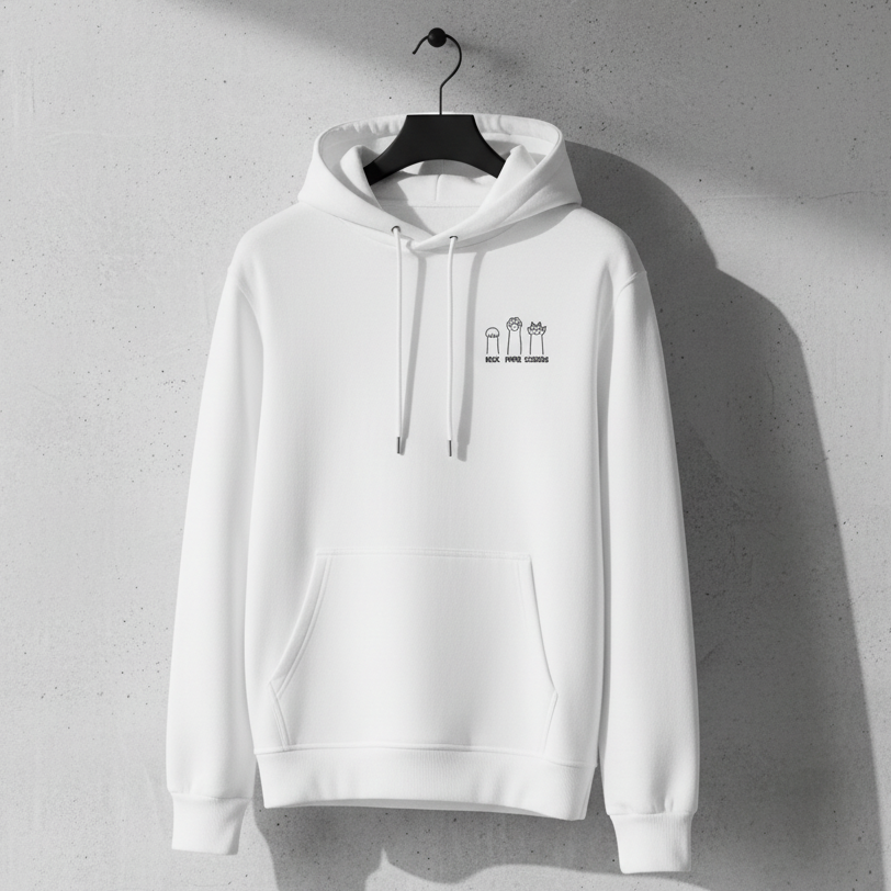 Rock Paper Scissors Hoodie