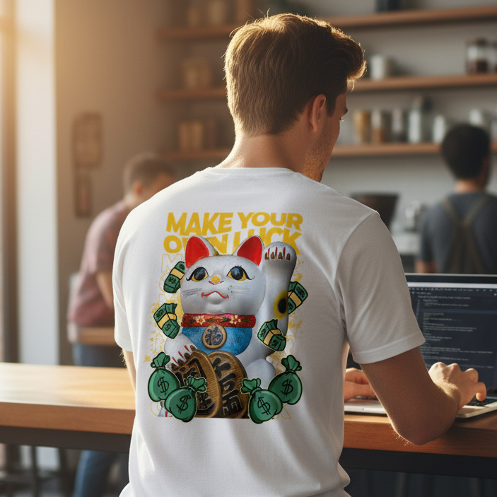 Make your own Luck T-Shirt BackPrint