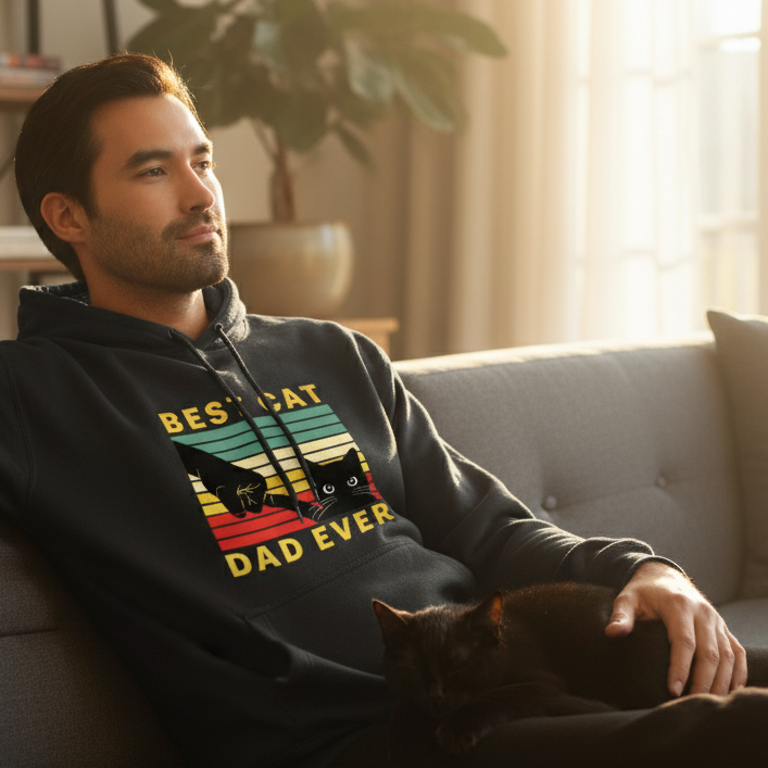 Best Cat Dad Hoodie