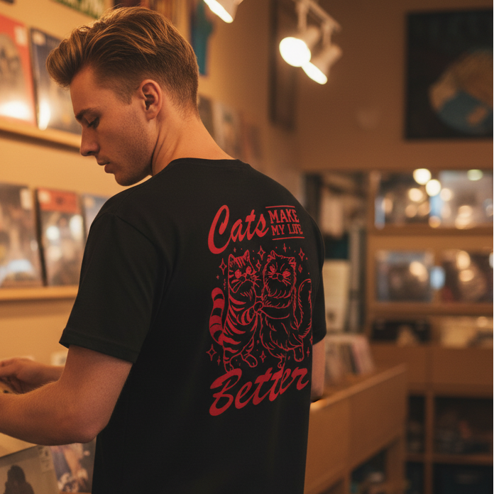 Better Life  T-Shirt BackPrint